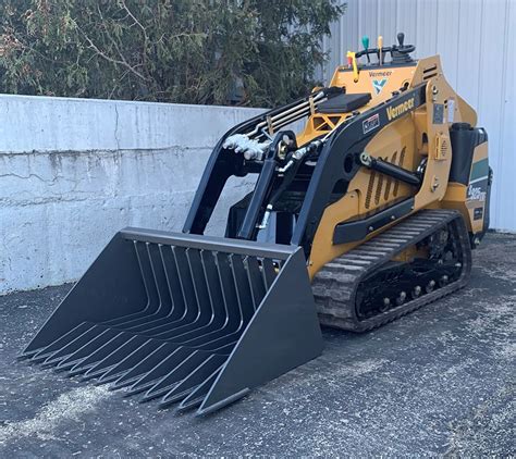 rock bucket for mini skid steer|best skid steer rock bucket.